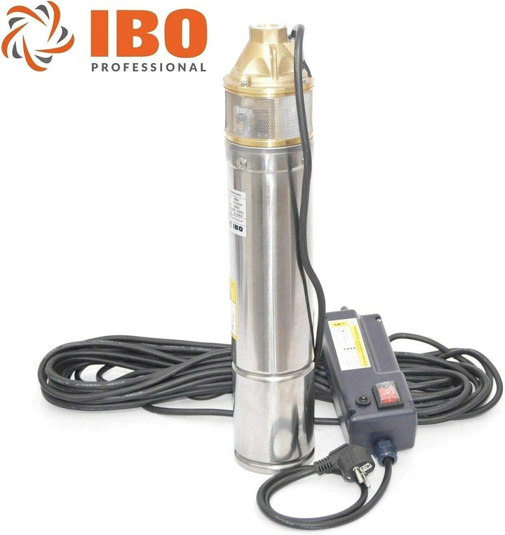 SKM150 Tiefbrunnenpumpe Brunnenpumpe 4" - 97 mm - 3000l/h - 1,1kW - 10,7bar