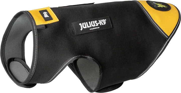 Julius-K9, IDC Neoprene Hundekleidung, Size: M, Schwarz und Gelb M Schwarz und Gelb, M Schwarz und G