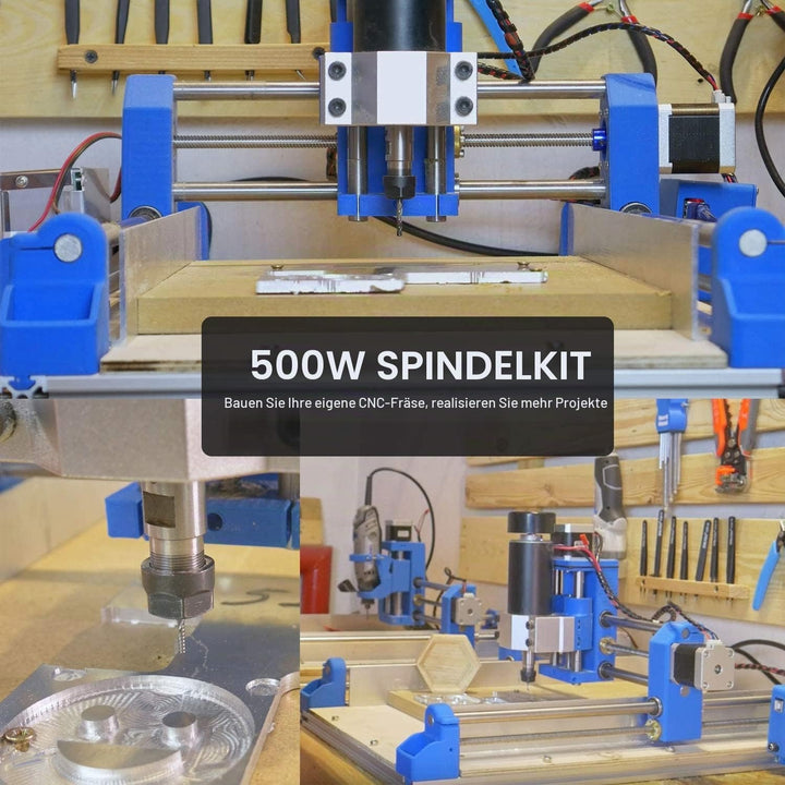 Daedalus CNC Gebürsteter Spindelmotor Set, 500 W,ER11 500W ER11 Kit