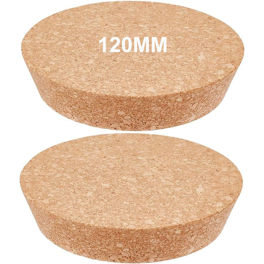 2 Stück 120mm Grosse Korken Konische Korkstopfen aus Holz Natürliche Weichholzkorken Ersatzkorken Ru