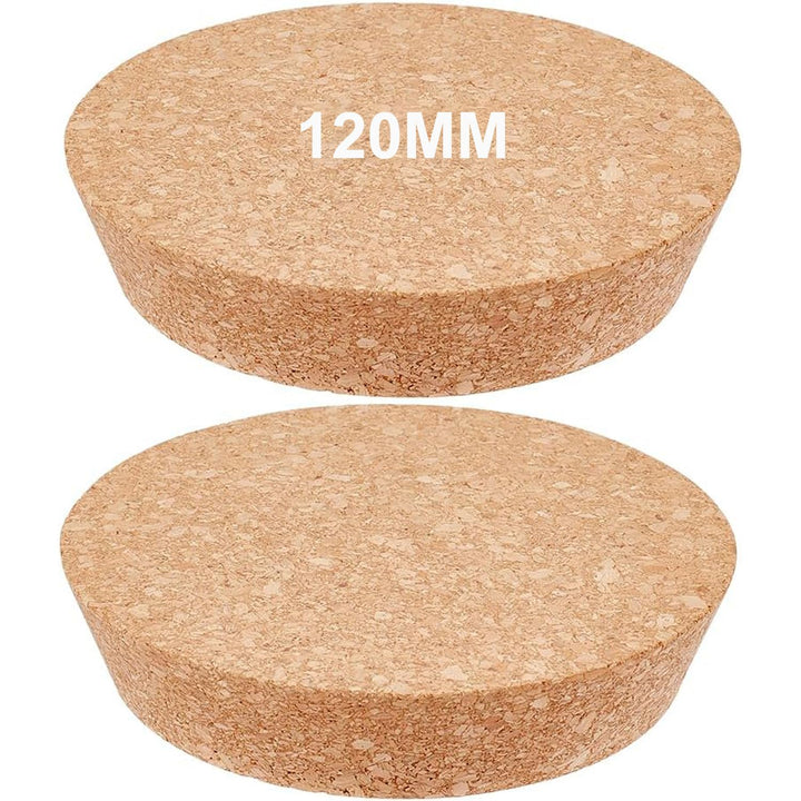 2 Stück 120mm Grosse Korken Konische Korkstopfen aus Holz Natürliche Weichholzkorken Ersatzkorken Ru