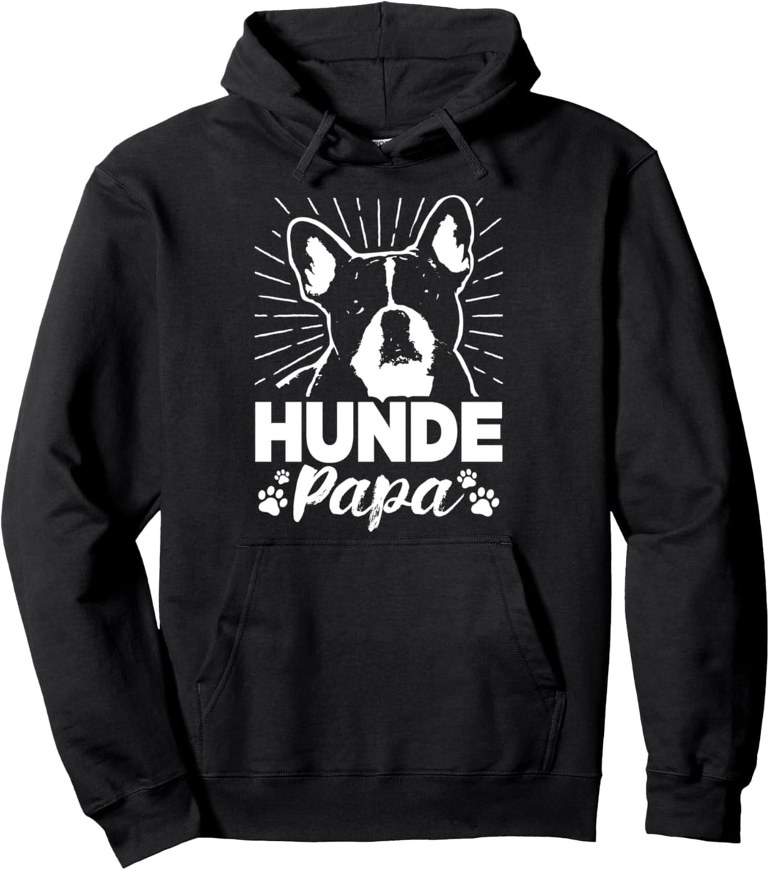Hunde Papa Französische Bulldogge Hundebesitzer Hunde Pullover Hoodie