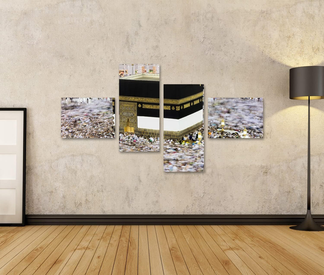 islandburner Bild auf Leinwand Kaaba Hadsch Saudi Arabien Muslime Bilder Wandbilder Poster Leinwand