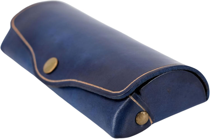 MIKA Unisex Brillenetui Rechteckig Gepäck- Handgepäck (1er Pack), Blau