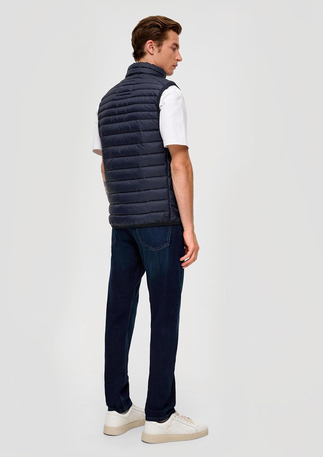 s.Oliver Herren Outdoor Weste Outdoor Weste L Blau, L Blau