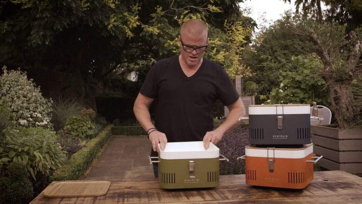 Everdure von Heston Blumenthal Cube Khaki Char BBQ