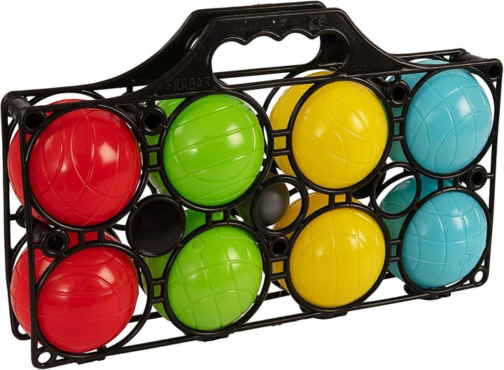 HTI Toys & Games 8 Piece Boules Carry Case , Garden Games for Kids Camping and Holiday Games , Outdo