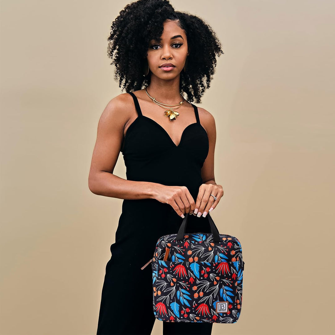 Brisby Lunchtasche - 7L, Vierschicht isolierte Kühltasche mit Kühlelemente, vielseitige Lunchbag (Na