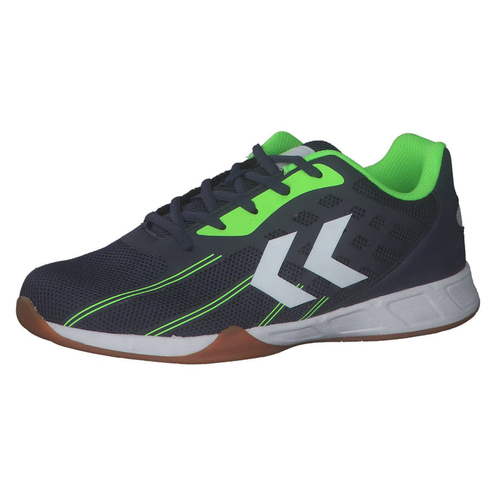 hummel Multisport Shoe Root Elite Handball Erwachsene Grösse 37.5 EU Schmal Blau, 37.5 EU Schmal Bla