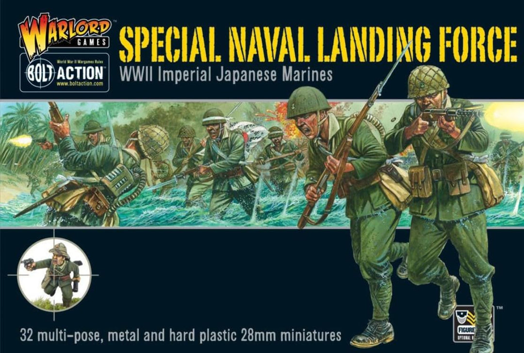 Spezielle Marinelandeeinheiten WWII japanische Marines - Bolt Action