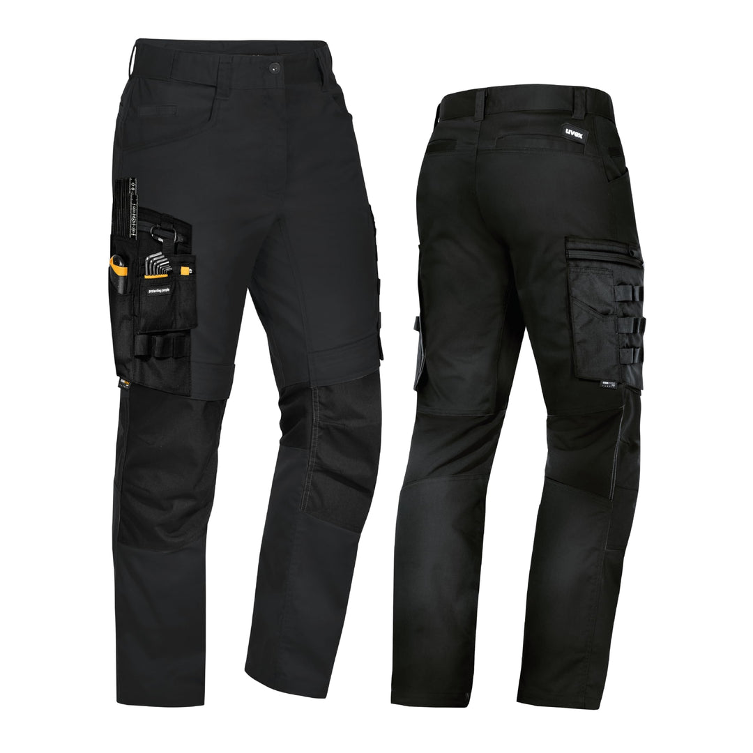 Uvex Echor Bundhose - Herren Arbeitshose mit Stretch-Bund - Cargohose - flexibel & robust 44 Slim Sc