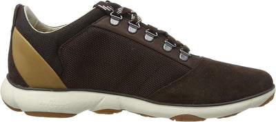 Geox Herren U Nebula A Sneaker, 41 EU Braun Brown C0013