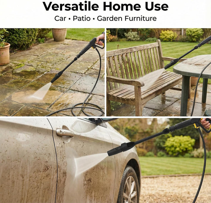 Standard Lanze mit Flachstrahldüse | Passend für Karcher K2 K3 K4 K5 K6 K7 Haushaltsgeräte |Einstell