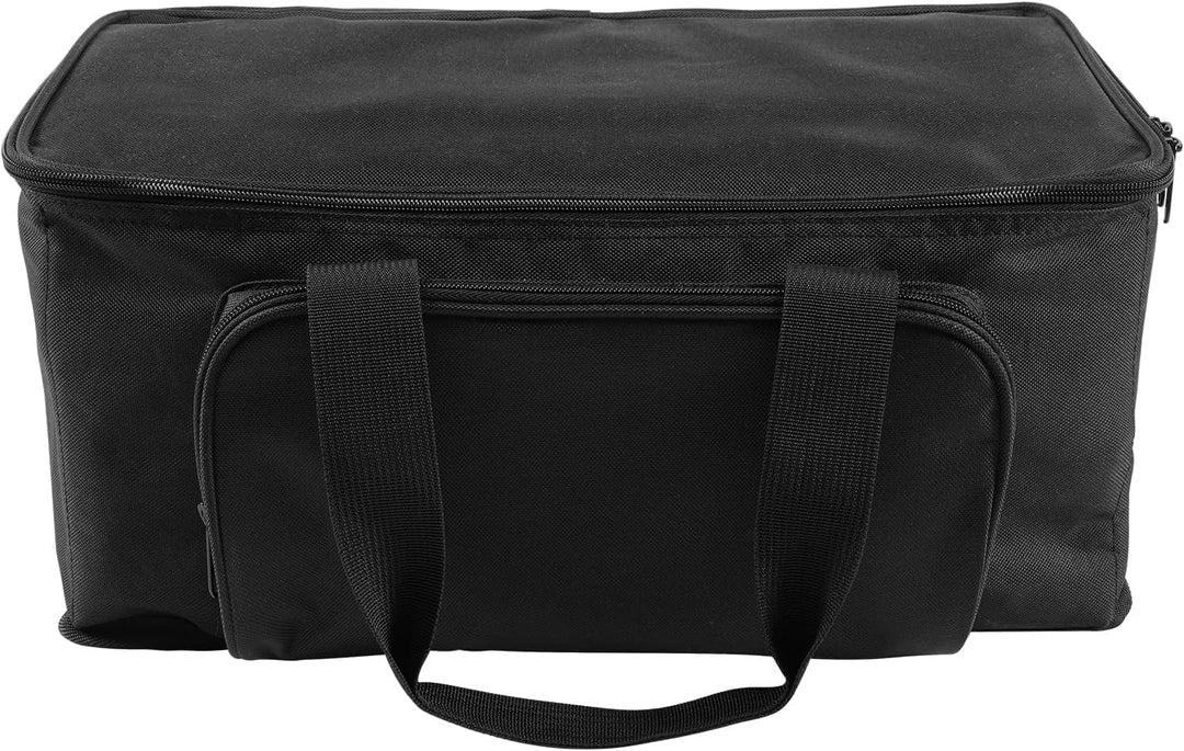 HOLDLAMP Schwarze Wasserdichte PVC Tasche für 4 Stück 36-LED-Par mit doppelt geführter reissverschlu