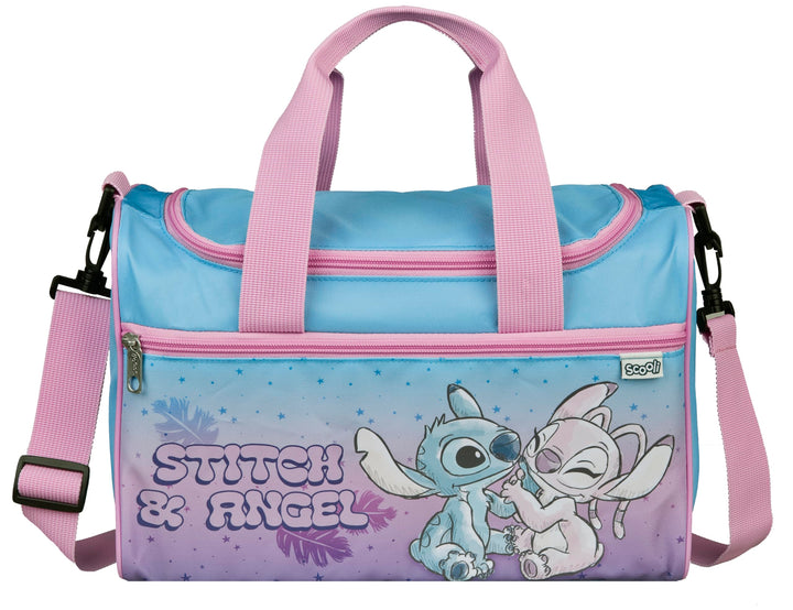 Scooli - Sporttasche für Kinder - 23 x 35 x 16 cm - geräumiges Hauptfach - Verstellbarer Schultergur