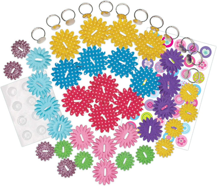 Galt Toys, Flower Rings, Bastelset für Kinder, Ringe aus Blumen selber gestalten, ab 6 Jahren