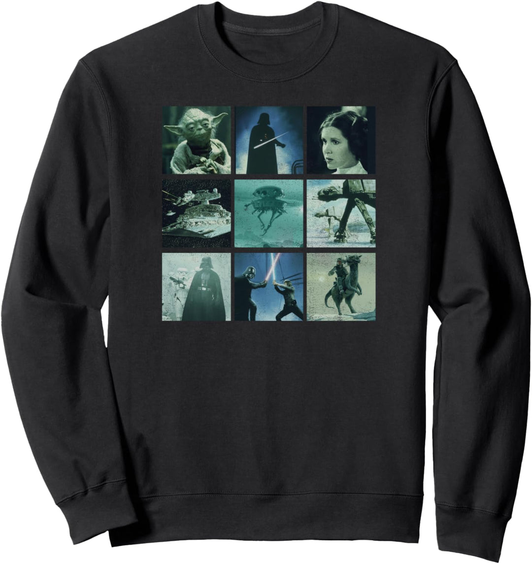 Star Wars Character Photo Squares Sweatshirt
