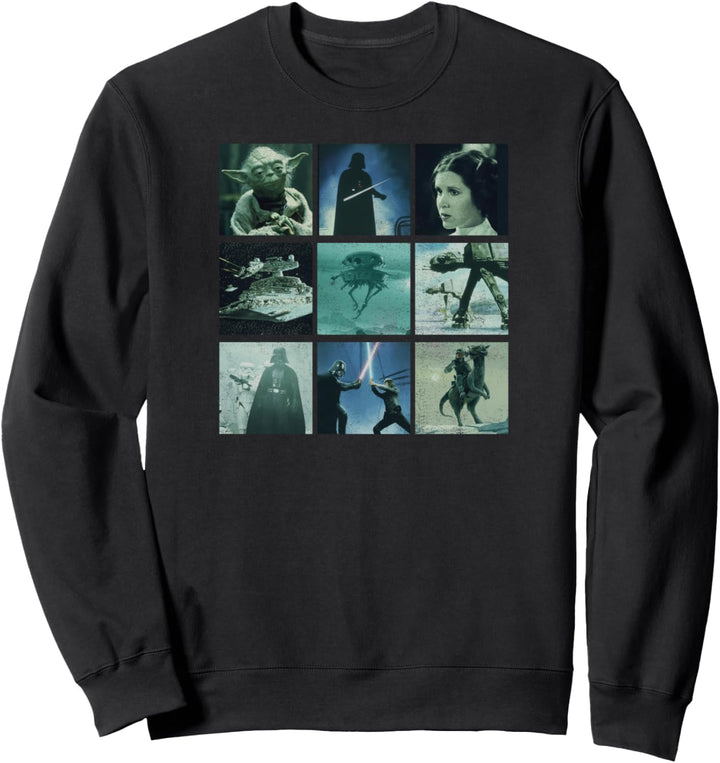 Star Wars Character Photo Squares Sweatshirt