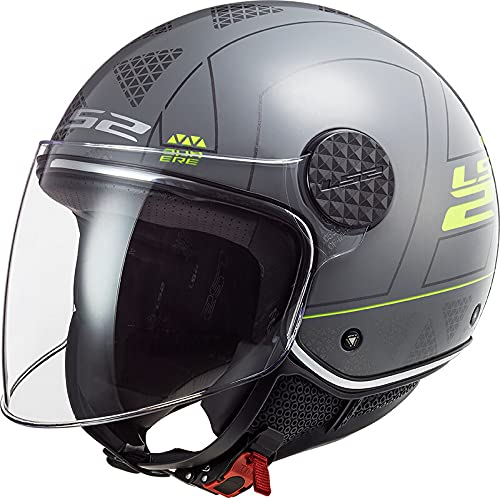 LS2, Casque jethelm Sphere lux linus Nardo grau, XS XS Nardo grau, XS Nardo grau