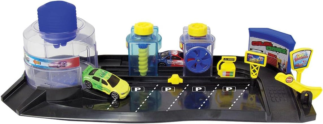 Motormax Twisters Farbwechsel Car Wash Spielset