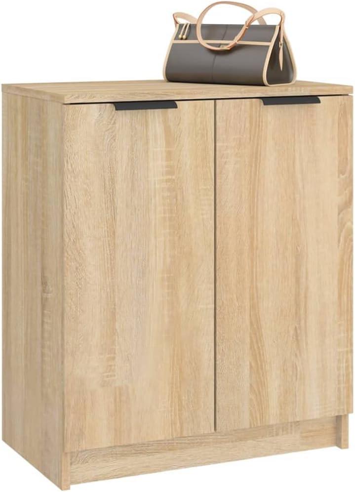 INLIFE Schuhschrank Sonoma-Eiche 59x35x70 cm Holzwerkstoff,21.8kg,811424