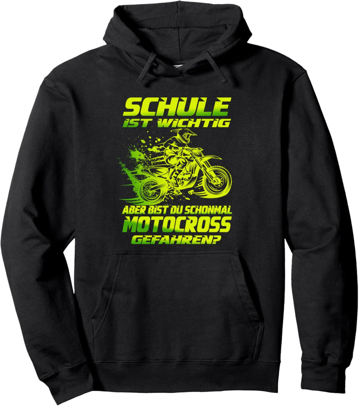 Cross motorrad Motocross Kind Kindercross Pullover Hoodie