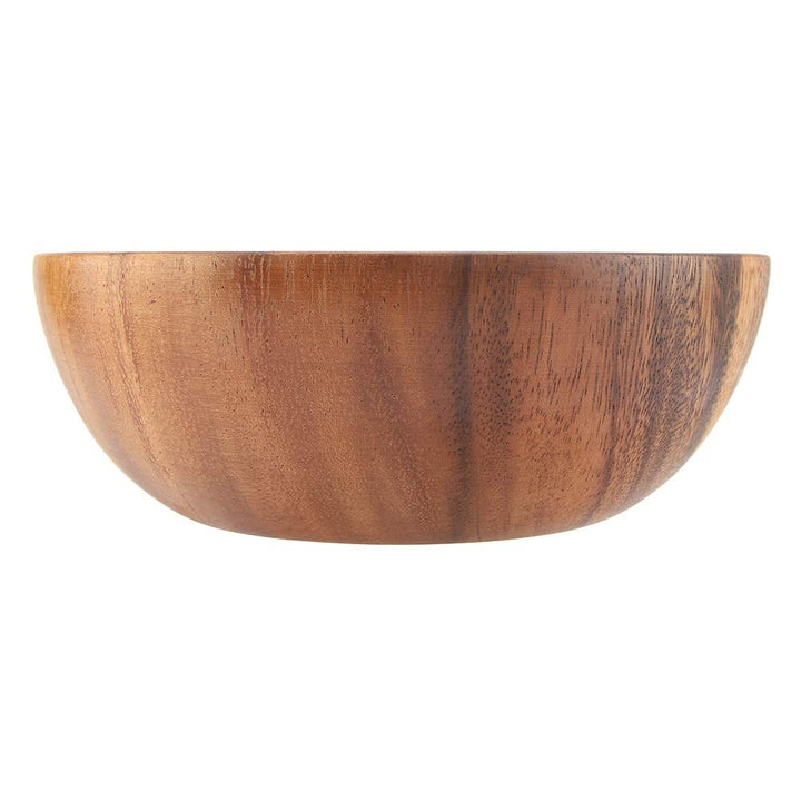 Nimoa Holzschale, Akazienholz Massivem Holzschale, Solid Acacia Holzschale für Salat Suppe Reis Hand