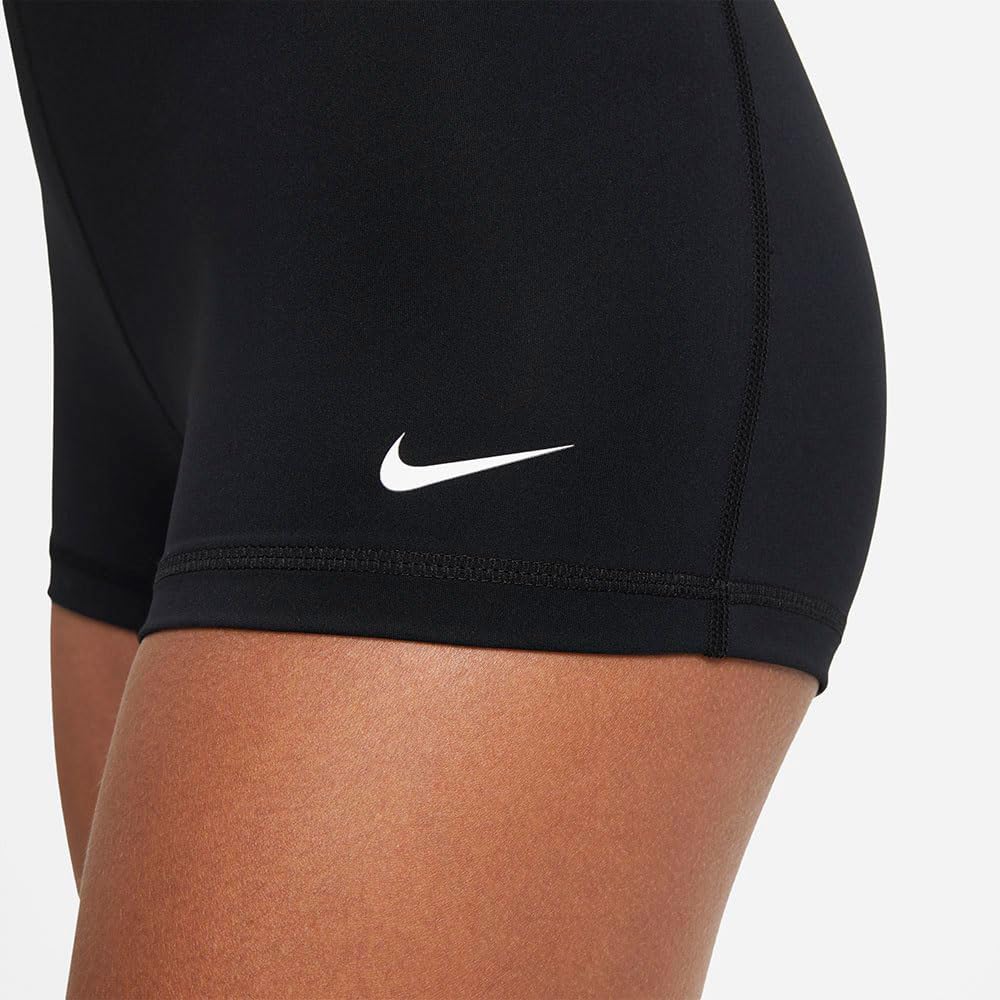 Nike Damen W Np 365 kort 3" Shorts, Black/White M Black/White, M Black/White