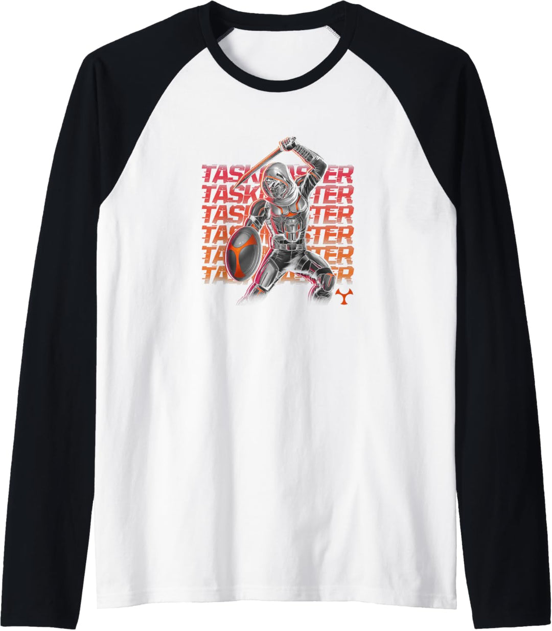 Marvel Black Widow Taskmaster Stack Raglan