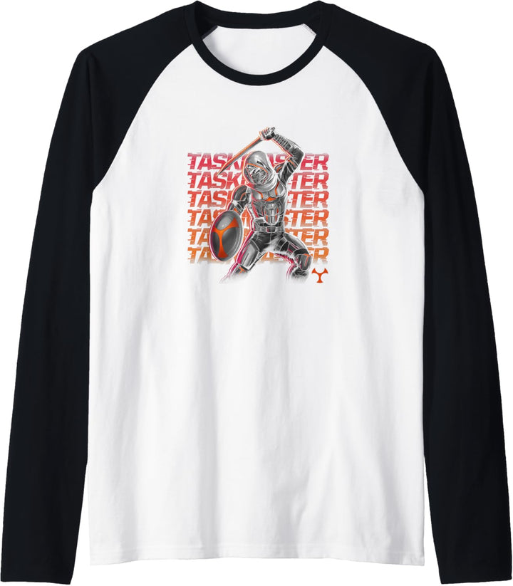 Marvel Black Widow Taskmaster Stack Raglan