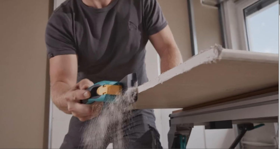 wolfcraft Kantenhobel I 4026000 I Zum Abschrägen von Kanten und Hobeln von Übergängen