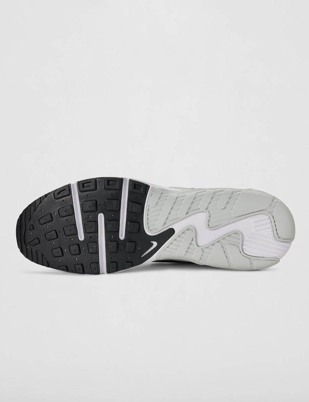 Nike Herren Air Max Excee Sneaker 38.5 EU White Black Pure Platinum, 38.5 EU White Black Pure Platin