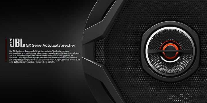 JBL GX602 2-Wege Auto Lautsprecher Set von Harman Kardon - 180 Watt KFZ Soundanlage Autolautsprecher