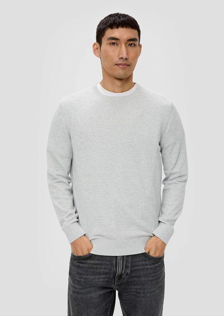 s.Oliver Pullover mit Crew Neck Herren, 02x1