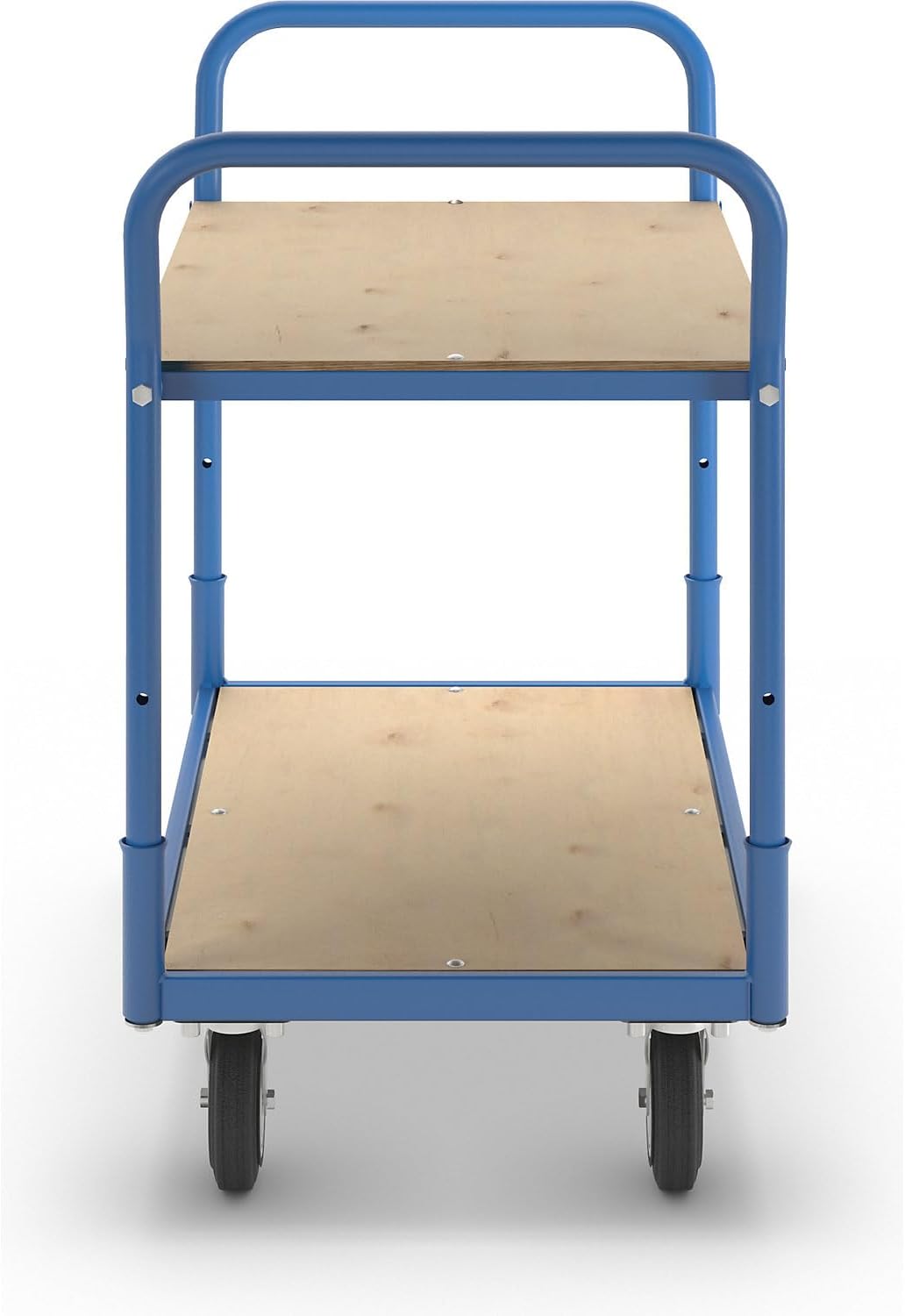 eurokraft | Tischwagen Flex | Tragfähigkeit 200 kg | 2 Etagen