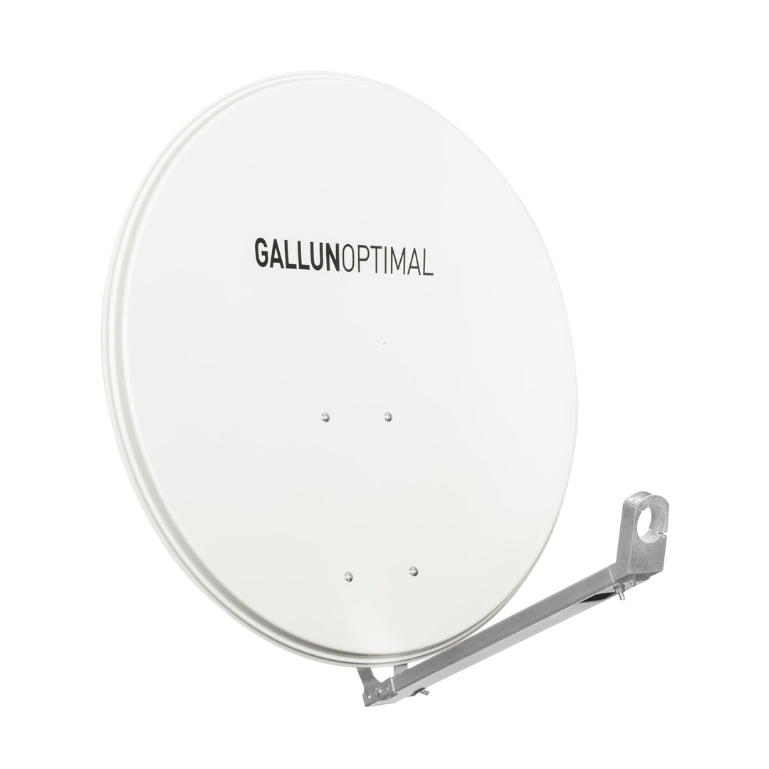 GALLUN 80cm Profi-Type ALU Parabolantenne hellgrau Alu Profi Hellgrau, Alu Profi Hellgrau