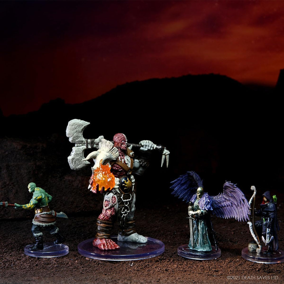 WizKids/NECA 72423 Death Saves: War of Dragons Box Set 2 Ghost Zubehör, Mehrfarbig, S