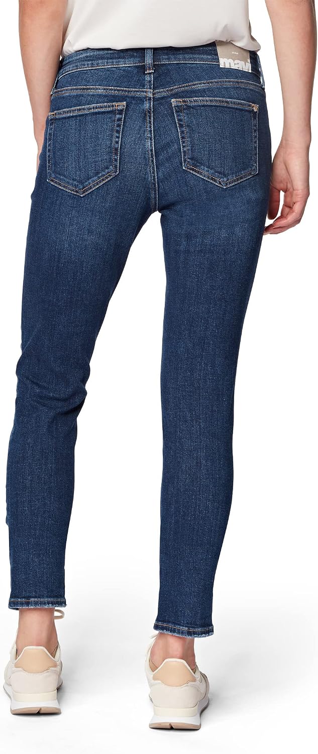Mavi Damen Damen Jeans Hose Adriana Stretchdenim Light Indigo Glam [22737]