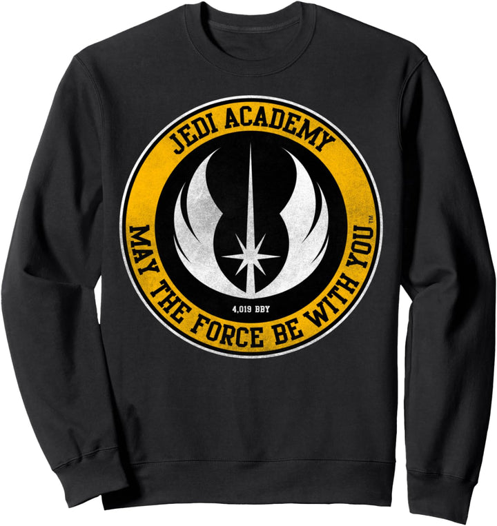 Star Wars Jedi Academy Yellow Logo May The Force Be With You Sweatshirt