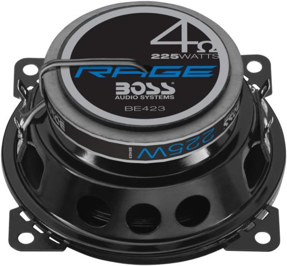 2 Lautsprecher kompatibel mit BOSS Audio Systems BE423 BE 423 3 Wege koaxialkabel 10,00 cm 100 mm 4"