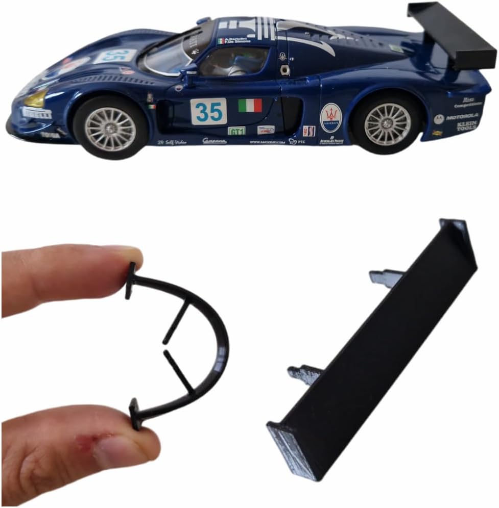 Flexibler Spoiler – Carrera Zubehör im Massstab 1:32, kompatibel mit Allen Carrera 132 Modellen, Car