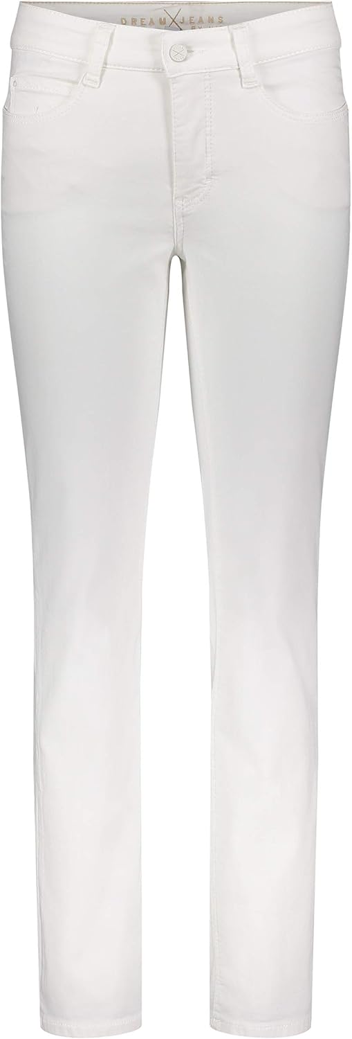 MAC Damen Straight Leg Jeanshose Dream 32W / 30L White Denim, 32W / 30L White Denim