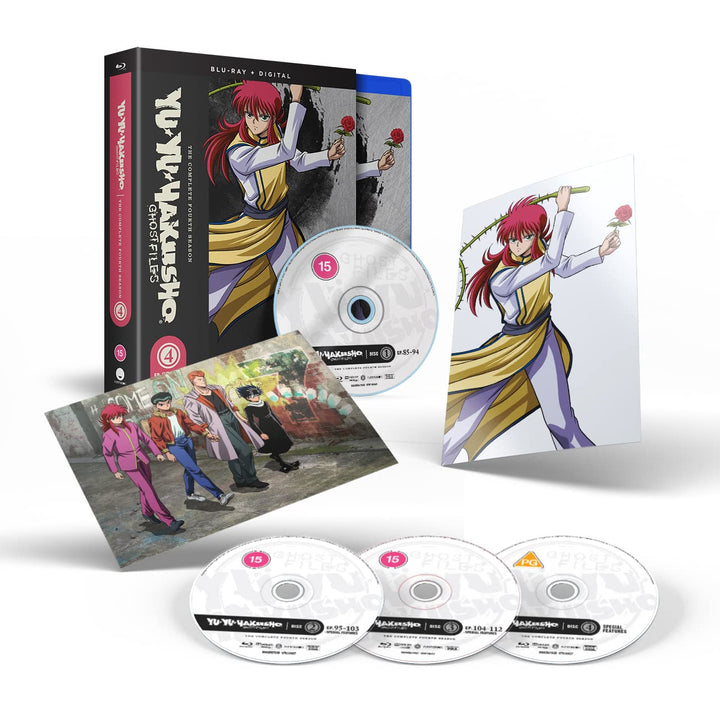 Yu Yu Hakusho Season 4 (Episodes 85-112) + Digital Copy [Blu-ray], Blu-ray