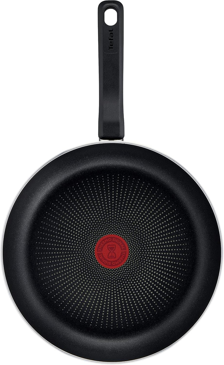 Tefal D52602 Resist Bratpfanne 20 cm | sichere Titanium Antihaftversiegelung | Thermo-Signal Tempera