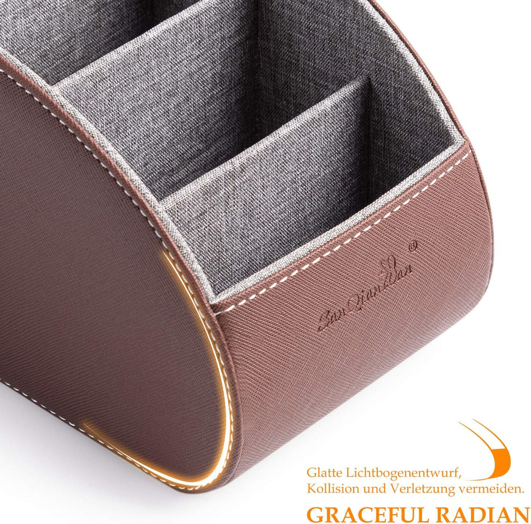 SANQIANWAN Fernbedienungsbox (Brown, Medium) Medium Brown, Medium Brown