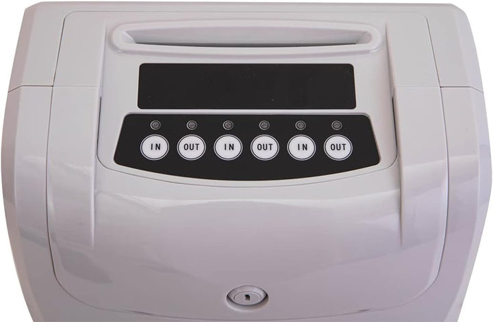 CDZHLTG Elektronisches Stempeluhr Stechuhr Zeiterfassung 960SB inkl. 50 Stechuhr/Stempeluhr Karten,