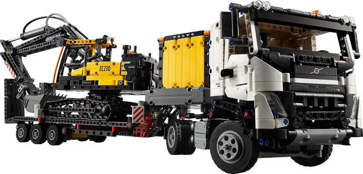 LEGO Technic Volvo FMX LKW mit EC230 Electric Raupenbagger, Kinderspielzeug, Geschenkset für Jungen