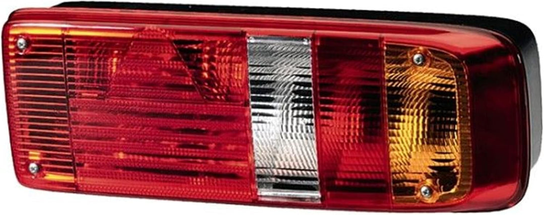 HELLA - Heckleuchte - EasyConn I - Glühlampe - 24V - Anbau/geschraubt - Lichtscheibenfarbe: mehrfarb