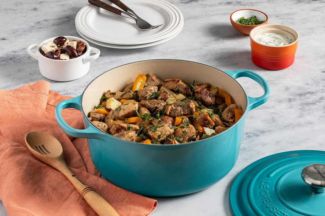 Le Creuset Signature Gusseisen-Bräter mit Deckel, Ø 26 cm, Rund, Für alle Herdarten und Induktion ge
