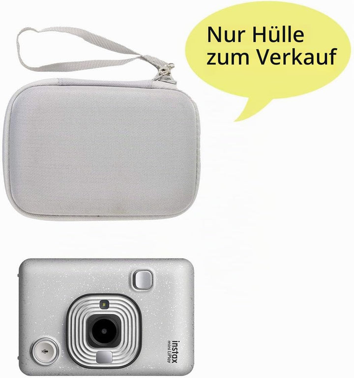 co2CREA Harte reiseschutzhülle Etui Tasche für Fujifilm Instax Mini LiPlay/LiPlay 2 Sofortbildkamera